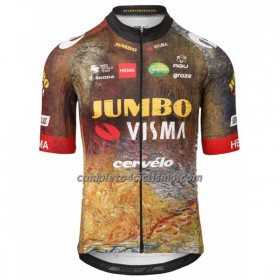 Maglia 2022 Tour de France Jumbo-Visma Manica Corta
